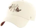 Кепка женская 47 Brand NEW YORK YANKEES ICON ALT бежевая ICACL17GWS-NT