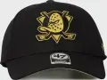 Кепка 47 Brand MVP ANAHEIM DUCKS METALLIC SNAP черно-золотая MTLCS25WBP-BKC