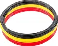 Кільця тренувальні AVK-Sport чорно-жовто-червоні (12 штук) AVK3-610-739-001
