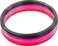 Кільця тренувальні AVK-Sport чорно-рожево-червоні (12 штук) AVK3-610-600-001