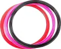 Кільця тренувальні AVK-Sport чорно-рожево-червоні (12 штук) AVK3-610-600-001