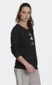 Свитшот женский Adidas W S SWT BLACK черный GL1400