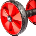 Ролики для преса Adidas CORE ROLLERS чорно-червоні ADAC-11604