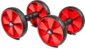 Ролики для преса Adidas CORE ROLLERS чорно-червоні ADAC-11604