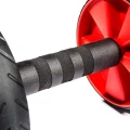 Ролики для преса Adidas CORE ROLLERS чорно-червоні ADAC-11604