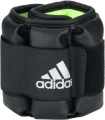 Утяжелители для лодыжки/запястья Adidas PERFORMANCE ANKLE черно-зеленые (2 х 0.5 кг) ADWT-12630