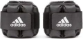 Обтяжувачі для кісточки/зап'ястя Adidas PERFORMANCE ANKLE чорно-зелені (2 х 1.0 кг) ADWT-12631