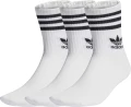 Шкарпетки Adidas CREW SOCK 3STR білі (3 пари) IJ0733