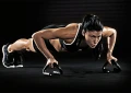 Упори для віджимань Adidas PUSH UP BARS чорні ADAC-12231-DS