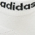 Шкарпетки Adidas LINEAR ANKLE CUSHIONED SOCKS 3P білі (3 пари) HT3457