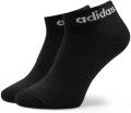 Шкарпетки Adidas LINEAR ANKLE CUSHIONED SOCKS 3P білі/сірі/чорні (3 пари) IC1304