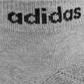 Шкарпетки Adidas LINEAR ANKLE CUSHIONED SOCKS 3P білі/сірі/чорні (3 пари) IC1304