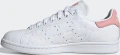 Кеды женские Adidas STAN SMITH бело-розовые EF6865