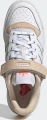 Кроссовки женские Adidas FORUM LOW бело-светло-коричневые GW0569