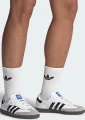Кеды Adidas SAMBA OG бело-бежево-черные B75806