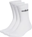 Шкарпетки Adidas LINEAR CREW CUSHIONED 3P білі (3 пари) HT3455