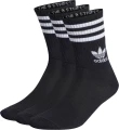 Носки Adidas MID CUT CREW 3P черные (3 пары) IL5022