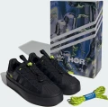 Кеды Adidas SUPERSTAR HÖR черно-лаймовые IH5091