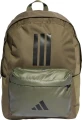 Рюкзак Adidas CLASSIC BACK-TO-SCHOOL 3-STRIPES 27,5L коричнево-оливковий IS7042