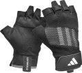 Рукавички для тренінгу Adidas PERFORMANCE TRAINING GLOVES чорно-біло-сірі M ADGB-15012GR