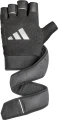Рукавички для тренінгу Adidas WRIST WRAP TRAINING GLOVES чорні XS ADGB-15050