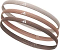 Пов'язки на голову Adidas HAIRBANDS 3PK бежева, коричнева, темно-коричнева (3 штуки) ADAC-16205