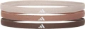 Пов'язки на голову Adidas HAIRBANDS 3PK бежева, коричнева, темно-коричнева (3 штуки) ADAC-16205
