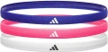 Повязки на голову Adidas HAIRBANDS 3PK розовая, синяя, белая (3 штуки) ADAC-16199