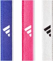 Повязки на голову Adidas HAIRBANDS 3PK розовая, синяя, белая (3 штуки) ADAC-16199