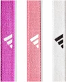 Пов'язки на голову Adidas HAIRBANDS 3PK рожева, фіолетова, біла (3 штуки) ADAC-16198
