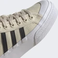 Кеди жіночі Adidas NIZZA PLATFORM MID бежево-чорні H00641