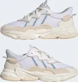 Кроссовки Adidas OZWEEGO бело-бежево-голубые GX9890