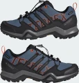 Кросівки для хайкінгу Adidas TERREX SWIFT R2 GORE-TEX темно-синьо-чорно-помаранчеві IF7633