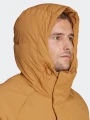 Пуховик Adidas BIG BAFFLE COAT світло-коричневий HN9928