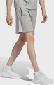 Шорти Adidas ESSENTIALS FRENCH TERRY 3-STRIPES SHORTS сірі IC9437