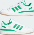 Кроссовки Adidas FORUM LOW CL бело-зеленые IH7820