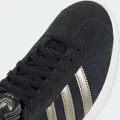 Кеди жіночі Adidas GAZELLE чорно-золоті IG4397