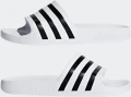 Шлепанцы Adidas ADILETTE AQUA бело-черные F35539