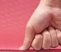 Килимок для йоги Adidas YOGA MAT бордовий ADYG-10001CB