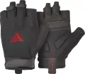 Рукавички для тренінгу Adidas ESSENTIAL TRAINING GLOVES чорно-червоні S ADGB-15001RD