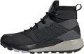 Черевики для хайкінгу жіночі Adidas TERREX TRAILMAKER MID чорно-сірі FU7243