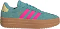 Кросівки жіночі Adidas VL COURT BOLD бірюзово-рожево-коричневі JQ5634