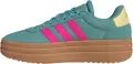 Кросівки жіночі Adidas VL COURT BOLD бірюзово-рожево-коричневі JQ5634