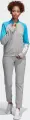 Спортивный костюм женский Adidas PERFORMANCE серо-голубой DV2435