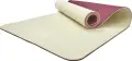 Коврик для йоги Adidas DOUBLE SIDED YOGA MAT бежево-бордовый ADYG-10400WP-NL
