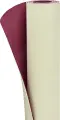 Коврик для йоги Adidas DOUBLE SIDED YOGA MAT бежево-бордовый ADYG-10400WP-NL