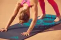 Коврик для йоги Adidas TIE-DYE YOGA MAT темно-серо-голубой ADYG-10200BL
