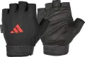 Рукавички для тренінгу Adidas ESSENTIAL ADJUSTABLE GLOVES чорно-червоні XL ADGB-12416-NL