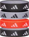 Резинки для волосся Adidas HAIR TIES чорні, біла, помаранчева (4 штуки) ADAC-16210