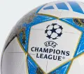Футбольний м'яч Adidas UCL LEAGUE 25/26 LEAGUE STAGE біло-блакитно-золотий Розмір 4 JP1548